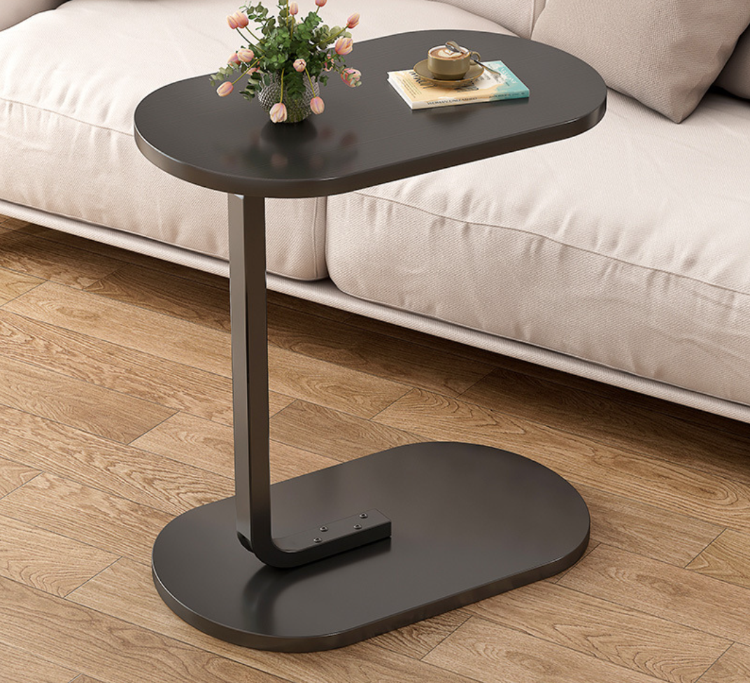 HomeFlex™ Luxury Side Table Brown-White- Black