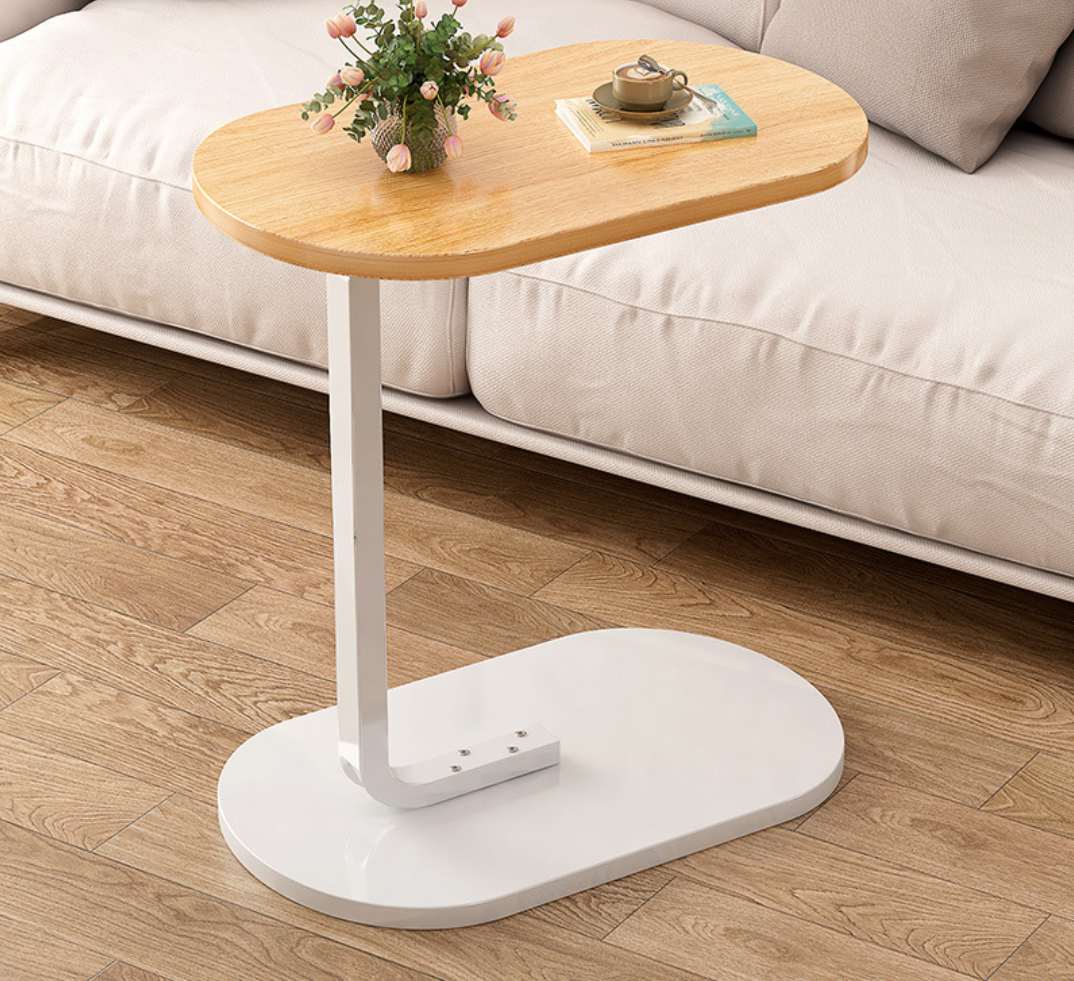 HomeFlex™ Luxury Side Table Brown-White- Black