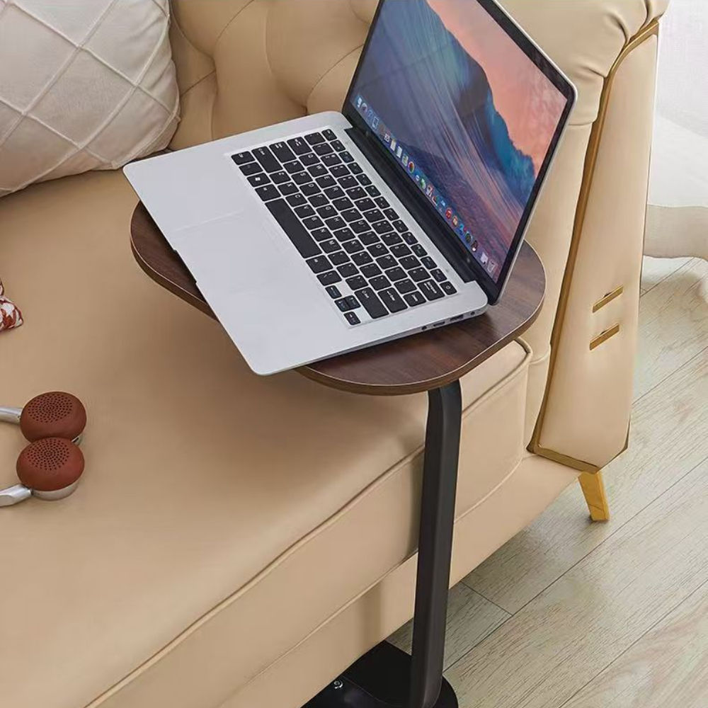 HomeFlex™ Luxury Side Table Brown-White- Black